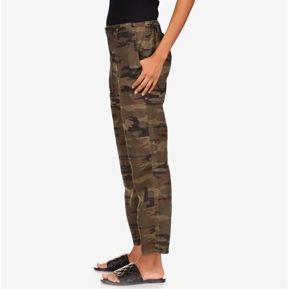 Sanctuary Everyday Linen Pants Camo Size 31 - Picture 2 of 11